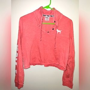 VS PINK Crop Top Long Sleeve XS